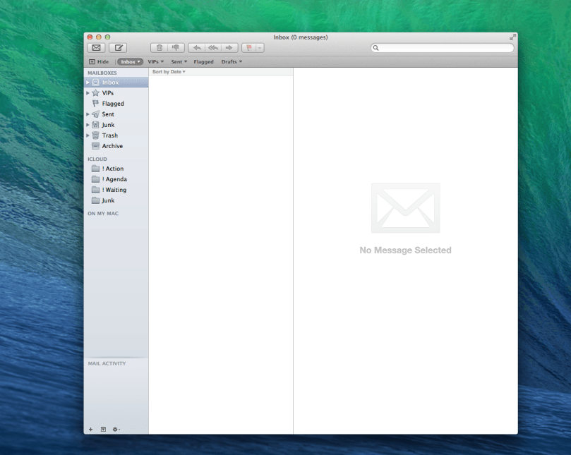 My email inbox just minutes before this post was published