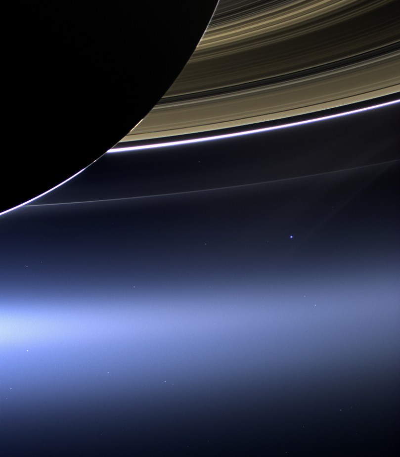 Earth from Cassini